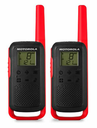 Radios De Comunicacion Motorola (2) 22 Canales Alcance 32 Km Rojo