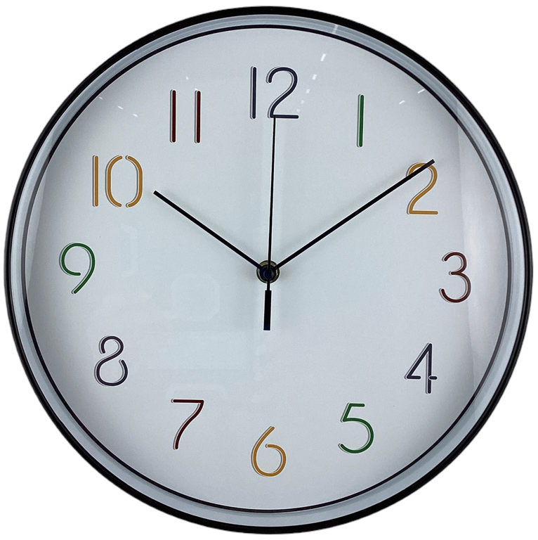 Reloj De Pared Times Tower 30 Cm Azul