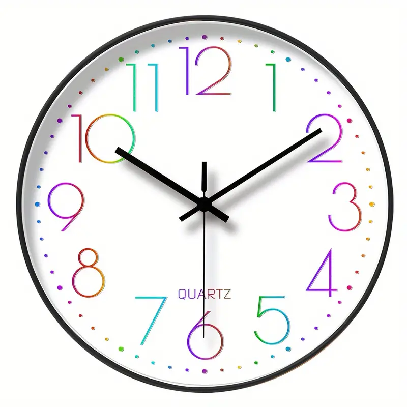 Reloj De Pared Times Tower 30 Cm Multicolor