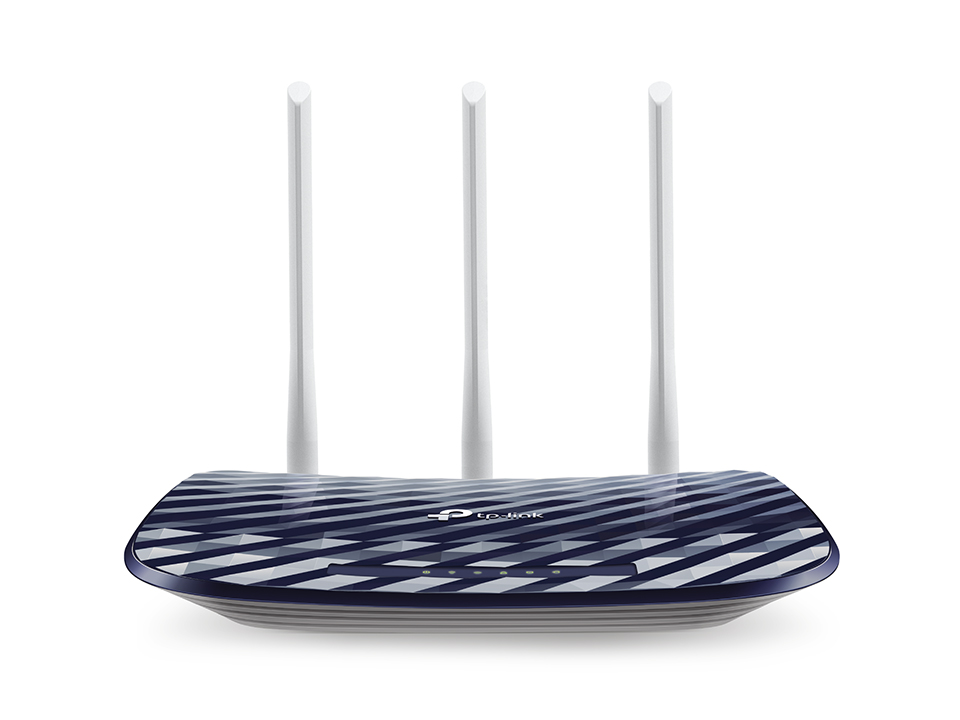 Router Tp-Link AC750  Inalambrico 733 Mbps Doble Banda 2.4 GHz Y 5 GHz 3 Antenas Negro