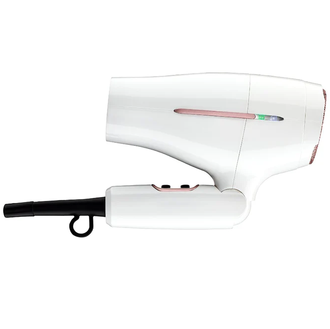 Secador De Cabello Conair Compacto Portatil Pleglable 1875W Blanco