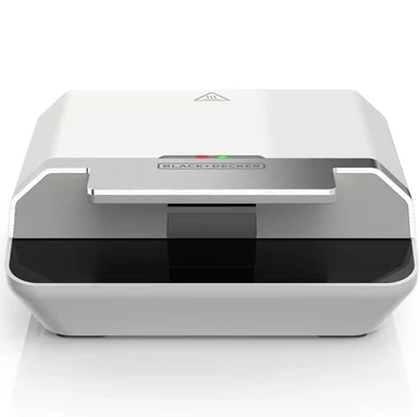 Sandwichera Black+Decker 2 Porciones 750W Plateado