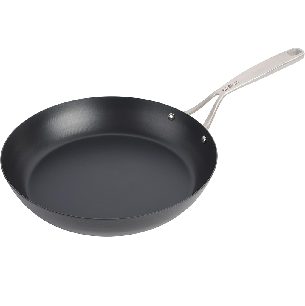 Sarten Babish 31 Cm Antiadherente Anodizado Duro De Induccion Negro