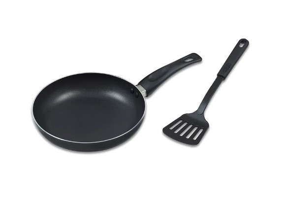 Sarten Frigidaire 10" Con Espatula Negro
