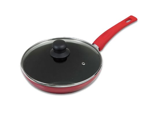 Sarten Frigidaire 7" Con Tapa Rojo