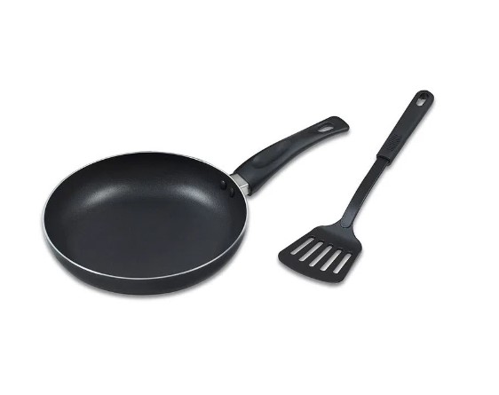 Sarten Frigidaire 8" Con Espatula Negro