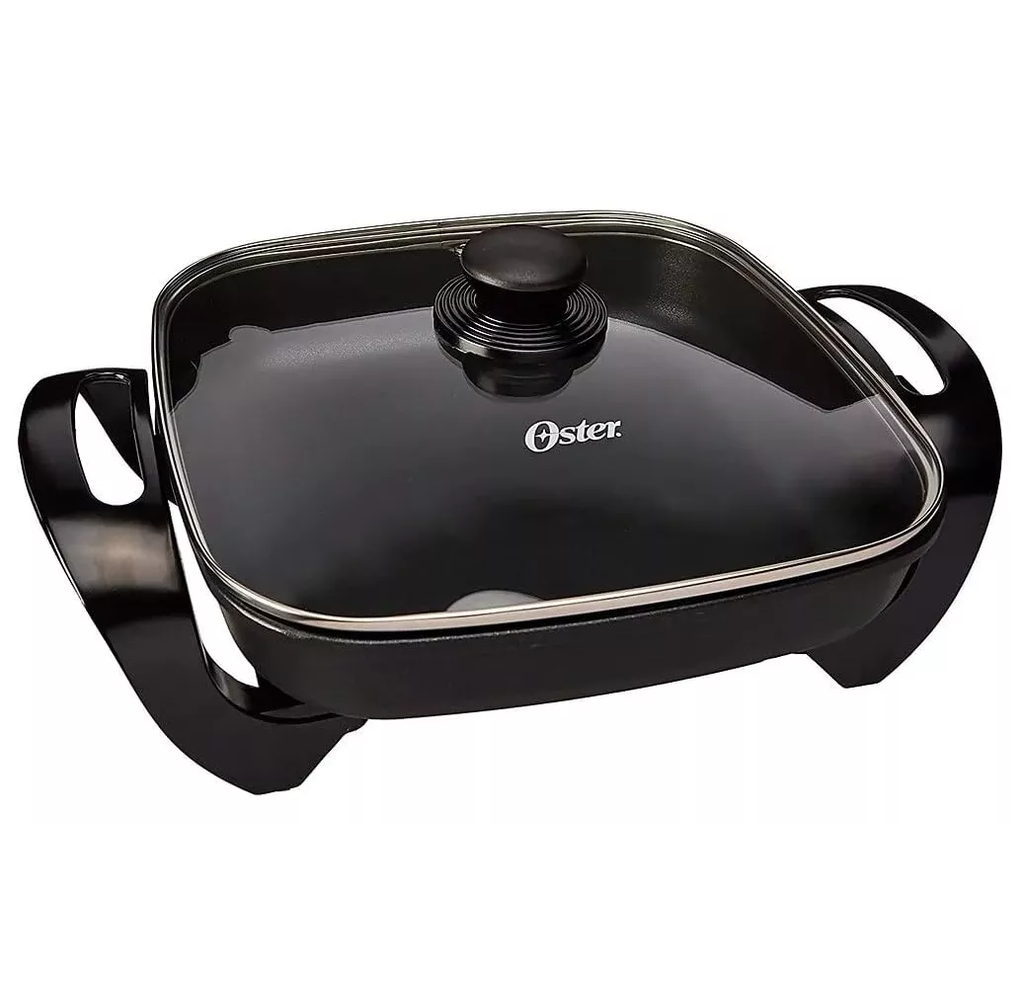 Sarten Oster Electrico Antihadherente Negro