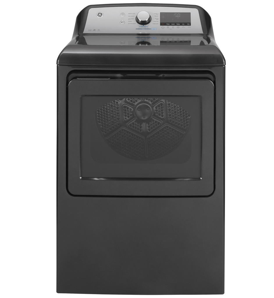 Secadora 25 Kg GESmart Carga Frontal Sensor Dry Gris Oscuro