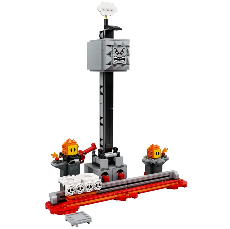 Set De Expansion Super Mario Lego Caida Del Roca Picuda 393 Pzas Multicolor