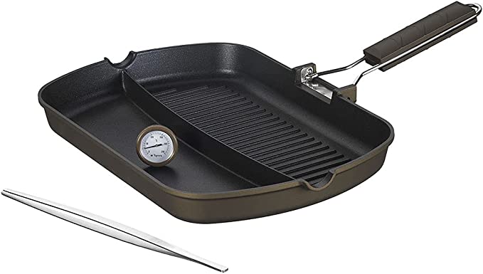 Set De Asador Multifuncion Tognana Diamante Bronce