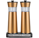 Set De Molinos Electricos De Sal Y Pimienta Kalorik 2 Pzas Ajustable Con Base Cobre