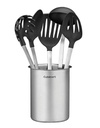 Juego De Utensilios De Cocina Cuisinart Con Base 6 Pzas Acero