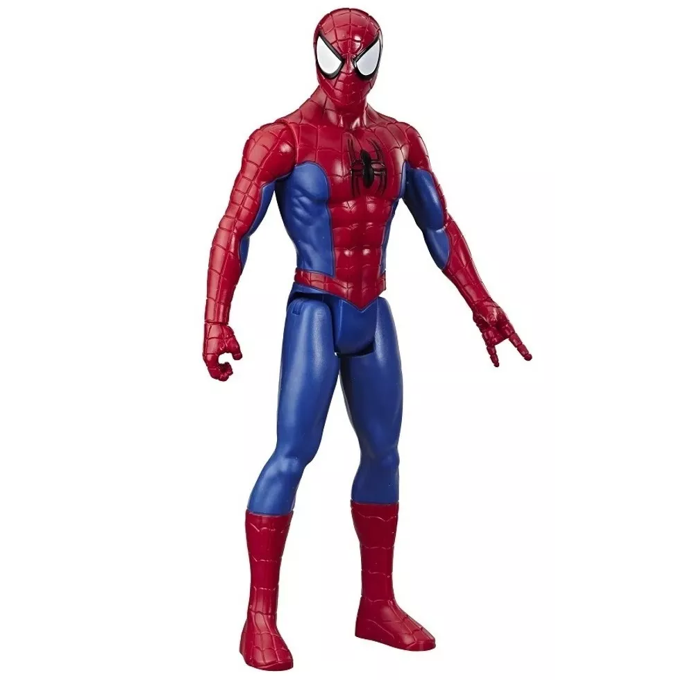 Spiderman Hasbro Marvel Titan Hero Series Rojo Y Azul