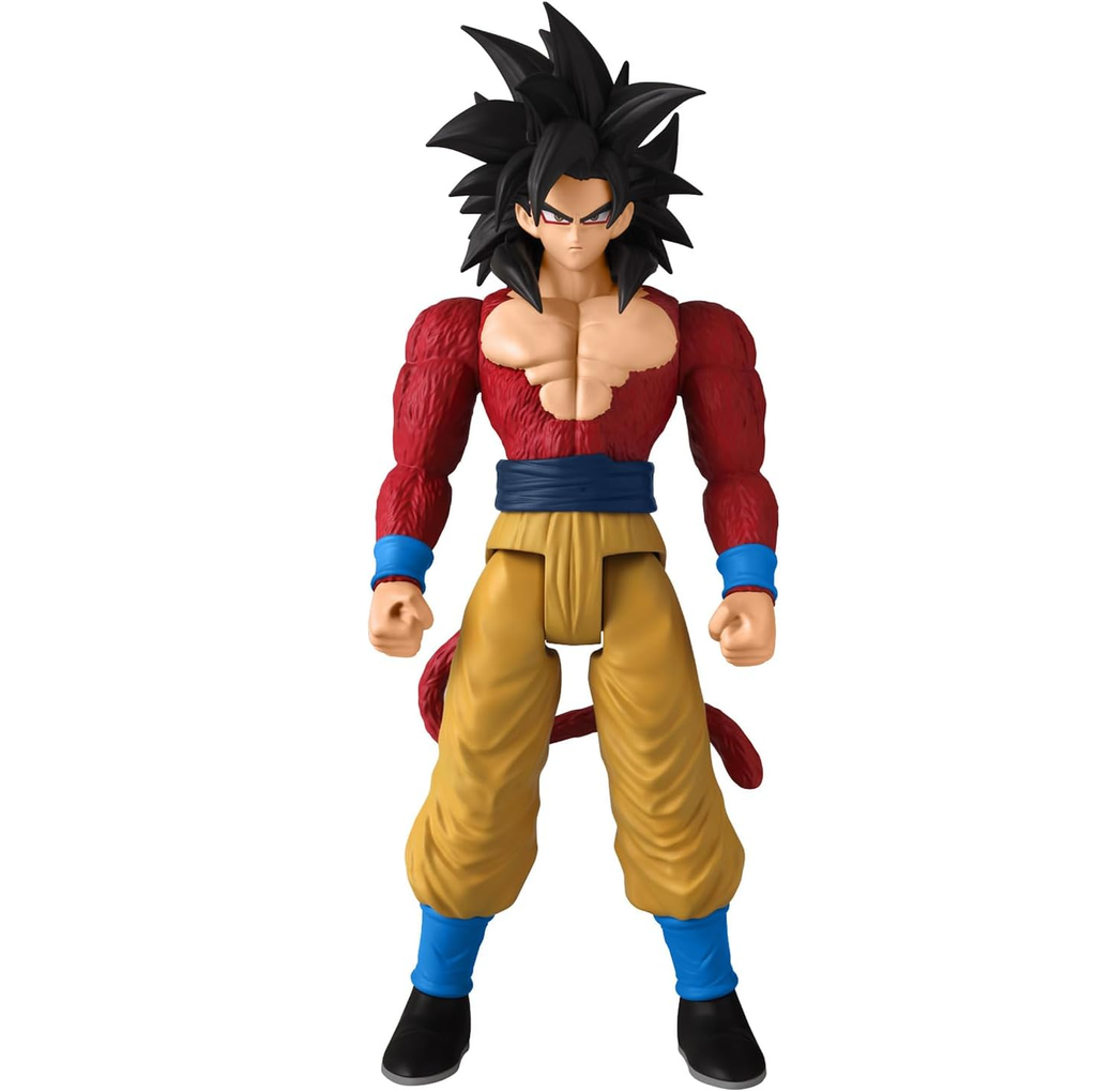 Super Saiyan Goku 4 Bandai Dragon Ball 30 Cm Rojo Y Mostaza