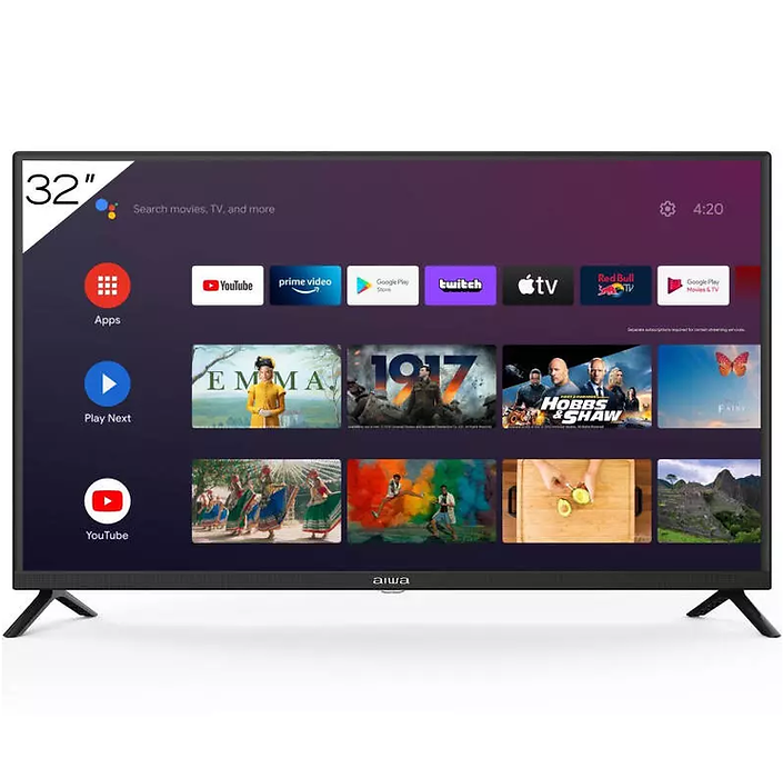 TV 32" Aiwa Smart Android TV Hd 720