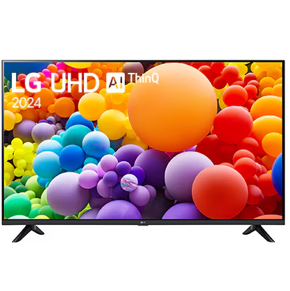 TV 50" LG LED UHD 4K Smart Procesador Alpha5 AI 4K Gen7 Con AI Acoustic Tuning HDR10