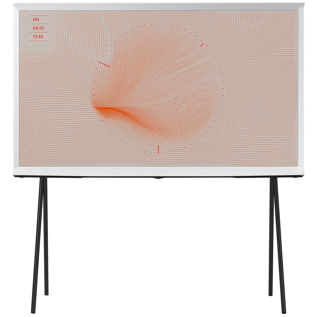 TV 55" Samsung The Serif QLED UHD 4K Smart Procesador Quantum 4K Con Soporte Desmontable