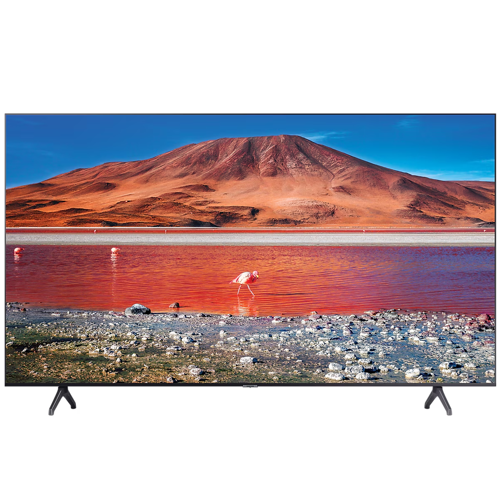TV 75" Samsung Crystal LED UHD 4K Smart Procesador Crystal 4K Con PurColor Y Crystal Display