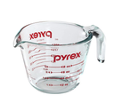 Taza De Medir Pyrex Prepware De 1 Taza Con Graficos Rojos