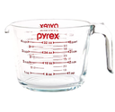 Taza De Medir Pyrex Prepware De 4 Tazas Con Graficos Rojos