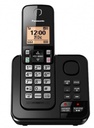 Telefono Panasonic Inalambrico Con ID Y Bloqueo De Llamadas Contestador Digital Negro
