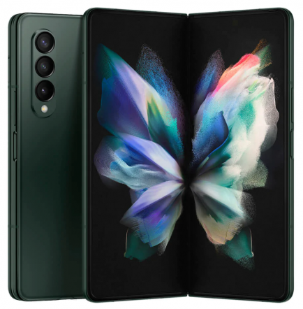 Telefono Samsung Galaxy Z Fold 3 7.6" 12/256Gb 12Mp Octa Core 5G Dual Verde