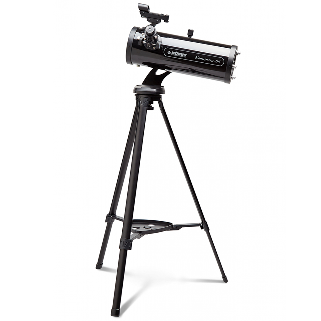 Telescopio Konus Newton Konusnova-114 114 Mm F.500 Con Tripode Negro