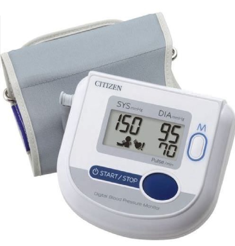 Tensiometro Digital De Brazo Citizen Inalambrico Azul Y Blanco