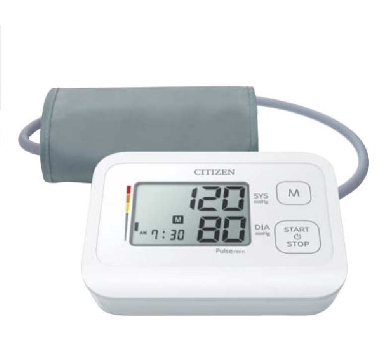 Tensiometro Digital De Brazo Citizen Automatico 99 Memorias Blanco