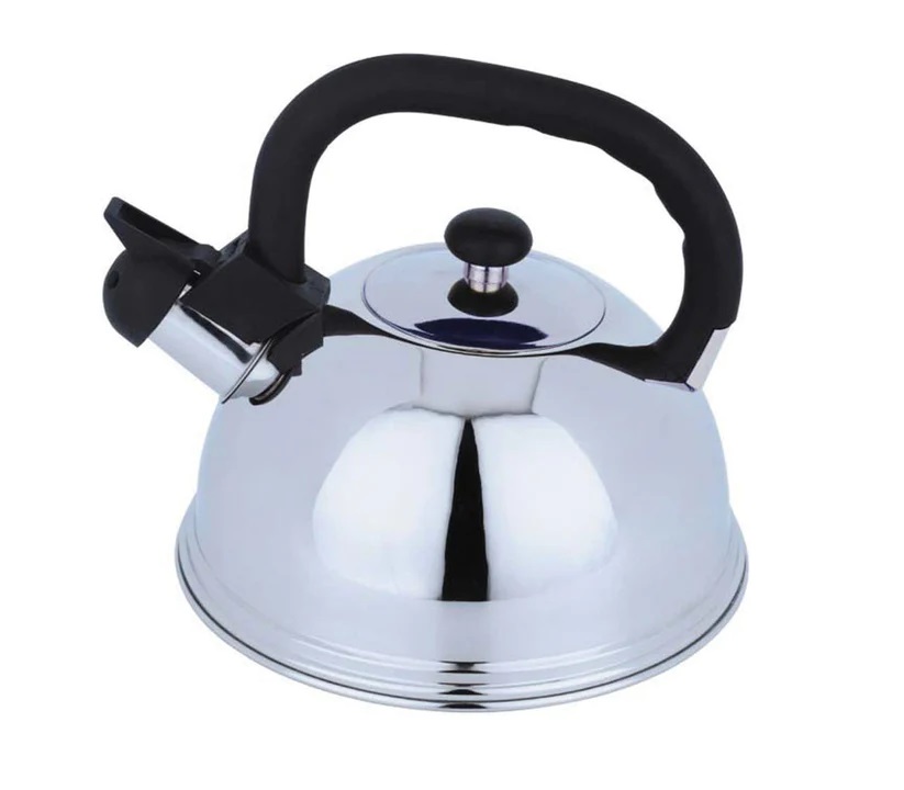 Tetera Magefesa Casia 3 Lts Acero Y Negro