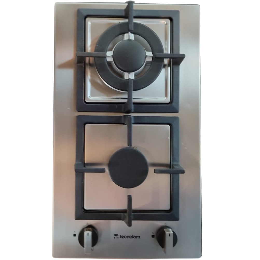 Tope A Gas 30 Cm Tecnolam Con Perillas Acero