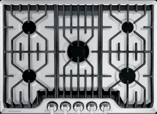 Tope A Gas 76 Cm Frigidaire Professional Con Plancha Acero