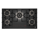 Tope A Gas 90 Cm GE Profile Control Tactil Panel Digital Vitroceramica Negro