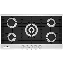 Tope A Gas 90 Cm IO Mabe Vitroceramica Negro Acero