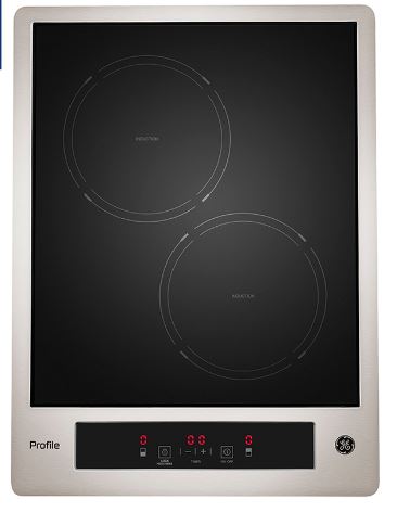 Tope Electrico 40 Cm GE Profile De Induccion Control Tactil Vitroceramica Acero