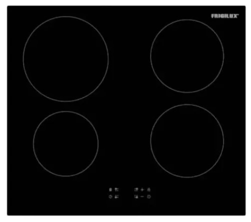 Tope Electrico 60 Cm Frigilux Vitroceramica Negro