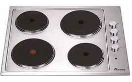 Tope Electrico 60 Cm Tecnolam Disco Con Perillas Acero