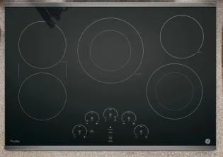 Tope Electrico 76 Cm GE Profile Tactil Vitroceramica De Lujo Negro