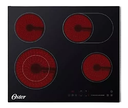 Tope Electrico 76 Cm Oster Vitroceramica Control Tactil Negro