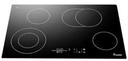 Tope Electrico 77 Cm Tecnolam Tactil Vitroceramica Negro