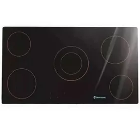 Tope Electrico 90 Cm Electrosonic Tactil Vitroceramica Negro