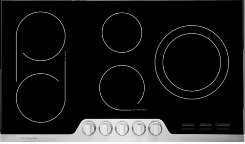 Tope Electrico 90 Cm Frigidaire Professional Vitroceramica Negro