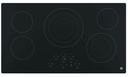 Tope Electrico 90 Cm GE Tactil Vitroceramica Negro