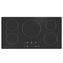 Tope Electrico 90 Cm Monogram Smart De Induccion Control Tactil Deslizante Vitroceramica Negro
