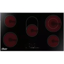 Tope Electrico 90 Cm Oster Vitroceramica Control Tactil Negro