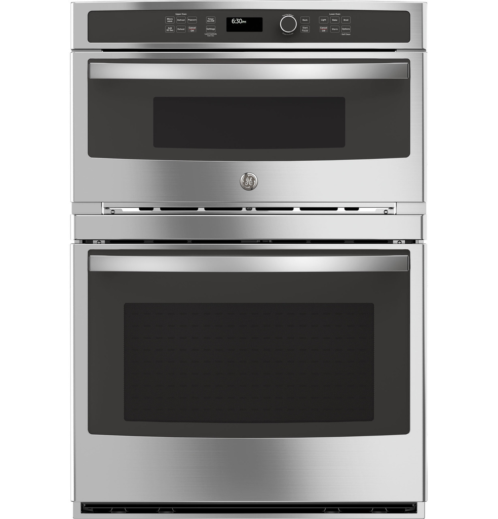 Torre De Horno Microondas 76 Cm GE Con Grill Facil Limpieza Acero