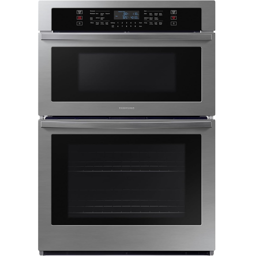 Torre De Horno Microondas 76 Cm Samsung Smart Control Tactil Acero