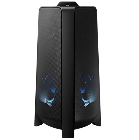 Torre De Sonido Samsung Bidireccional Con Bluetooth Potenciador De Bajos Iluminacion 500W Negro