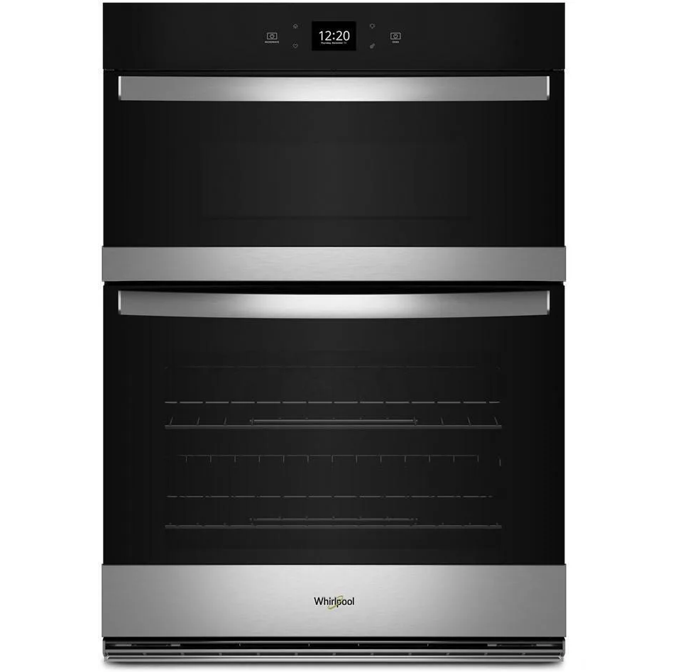 Torre De Horno Microondas 76 Cm Whirlpool 6 En 1 Smart De Conveccion Con Freidora De Aire Acero