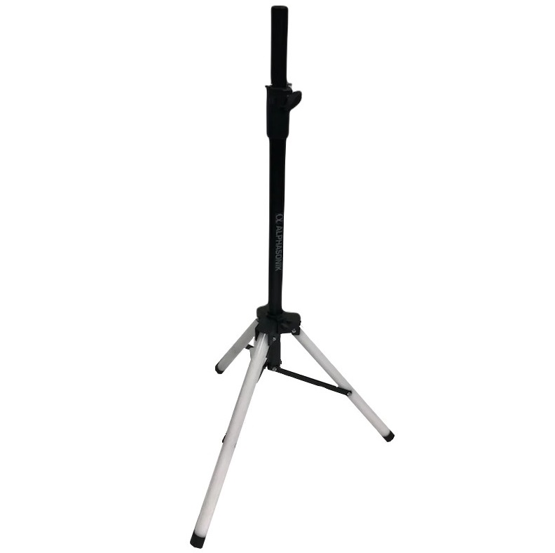 Tripode Para Corneta Alphasonik Ajustable Con luces LED Y Control Remoto Blanco